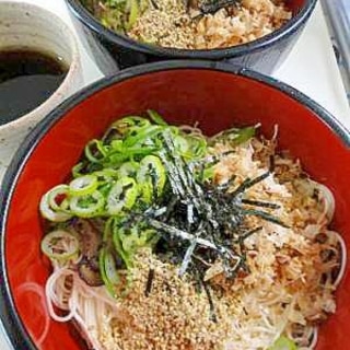 常備品で豪華に♪　簡単ぶっかけ素麺